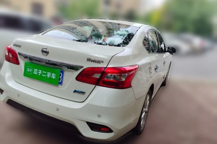 Used Nissan Sylphy 2019 1.6XV CVT Smart Connect Luxury Edition China VI Standard Rear Right 45 Deg