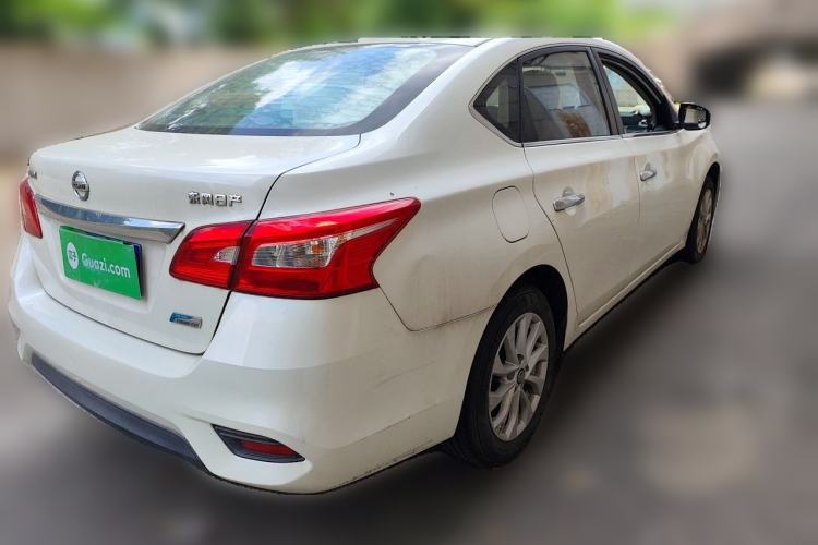 Used Nissan Sylphy 2019 1.6XV CVT Smart Connect Luxury Edition China VI Standard Rear Right 45 Deg