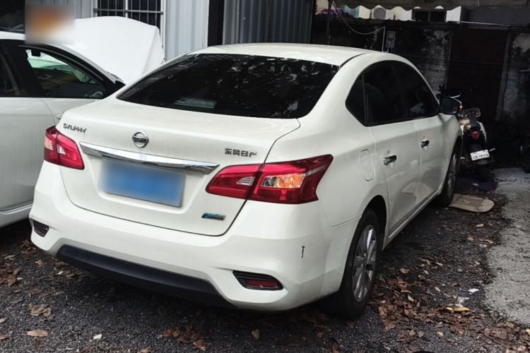 Used Nissan Sylphy 2019 1.6XV CVT Smart Connect Luxury Edition China VI Standard Rear Right 45 Deg