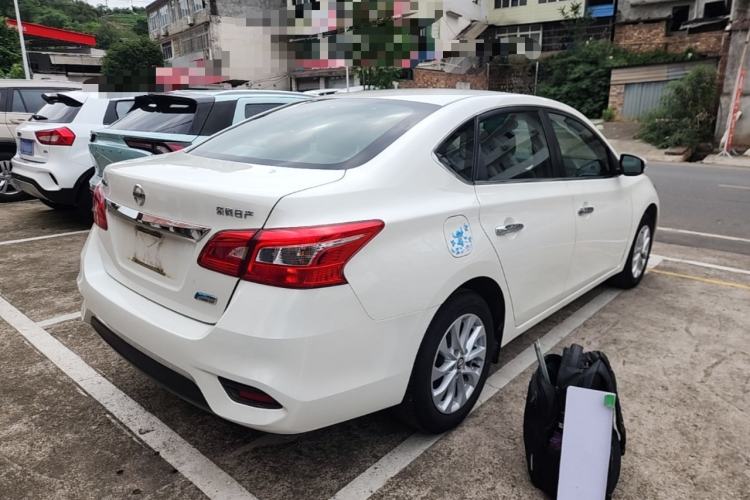 Used Nissan Sylphy 2019 1.6XV CVT Smart Connect Luxury Edition China VI Standard Rear Right 45 Deg