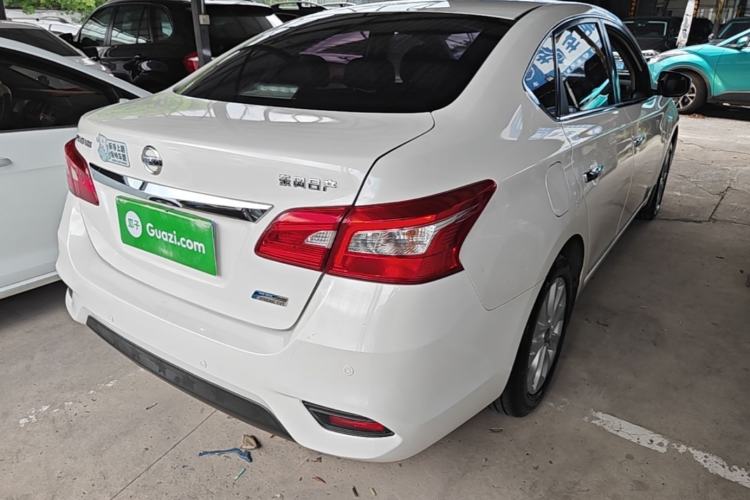 Used Nissan Sylphy 2019 1.6XV CVT Smart Connect Luxury Edition China VI Standard Rear Right 45 Deg