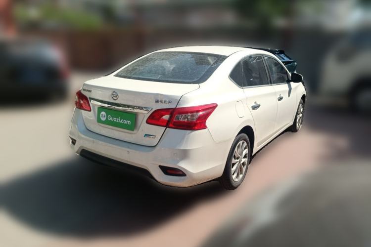 Used Nissan Sylphy 2019 1.6XV CVT Smart Connect Luxury Edition China V Standard Rear Right 45 Deg