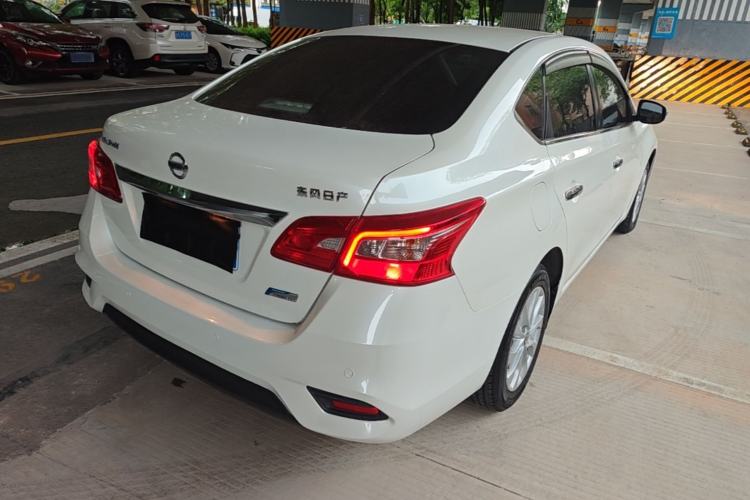 Used Nissan Sylphy 2019 1.6XV CVT Smart Connect Luxury Edition China VI Standard Rear Right 45 Deg