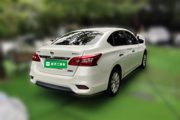 Used Nissan Sylphy 2019 1.6XV CVT Smart Connect Luxury Edition China VI Standard Rear Right 45 Deg