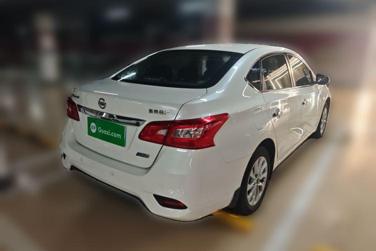 Used Nissan Sylphy 2019 1.6XV CVT Smart Connect Luxury Edition China V Standard Rear Right 45 Deg