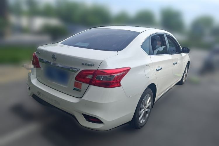 Used Nissan Sylphy 2019 1.6XV CVT Smart Connect Luxury Edition China V Standard Rear Right 45 Deg