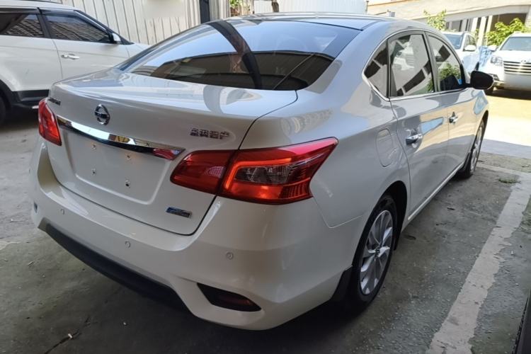 Used Nissan Sylphy 2019 1.6XV CVT Smart Connect Luxury Edition China VI Standard Rear Right 45 Deg