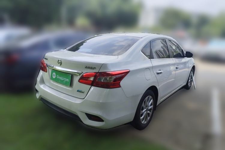 Used Nissan Sylphy 2019 1.6XV CVT Smart Connect Luxury Edition China VI Standard Rear Right 45 Deg