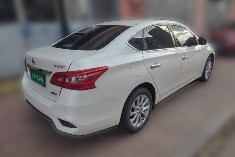 Used Nissan Sylphy 2019 1.6XV CVT Smart Connect Luxury Edition China V Standard Rear Right 45 Deg
