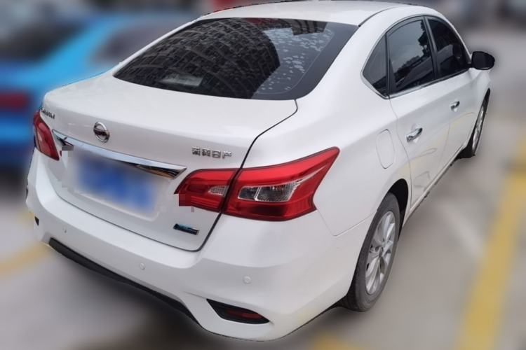 Used Nissan Sylphy 2019 1.6XV CVT Smart Connect Luxury Edition China V Standard Rear Right 45 Deg