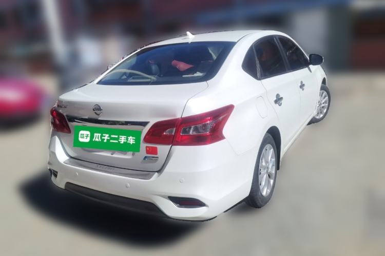 Used Nissan Sylphy 2019 1.6XV CVT Smart Connect Luxury Edition China VI Standard Rear Right 45 Deg