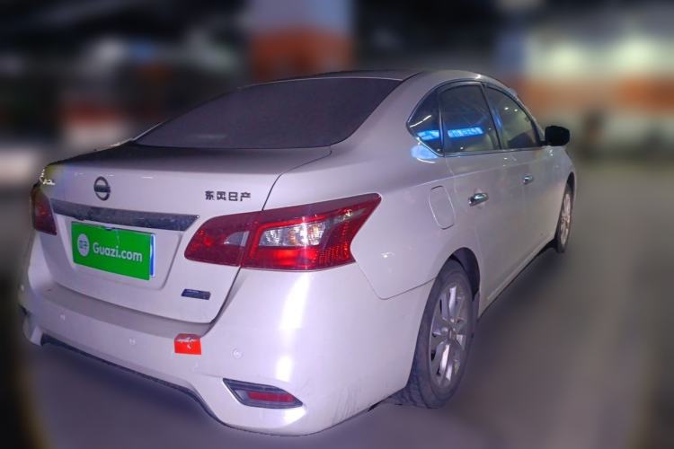 Used Nissan Sylphy 2019 1.6XV CVT Smart Connect Luxury Edition China VI Standard Rear Right 45 Deg