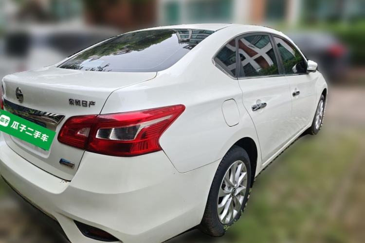 Used Nissan Sylphy 2019 1.6XV CVT Smart Connect Luxury Edition China VI Standard Rear Right 45 Deg