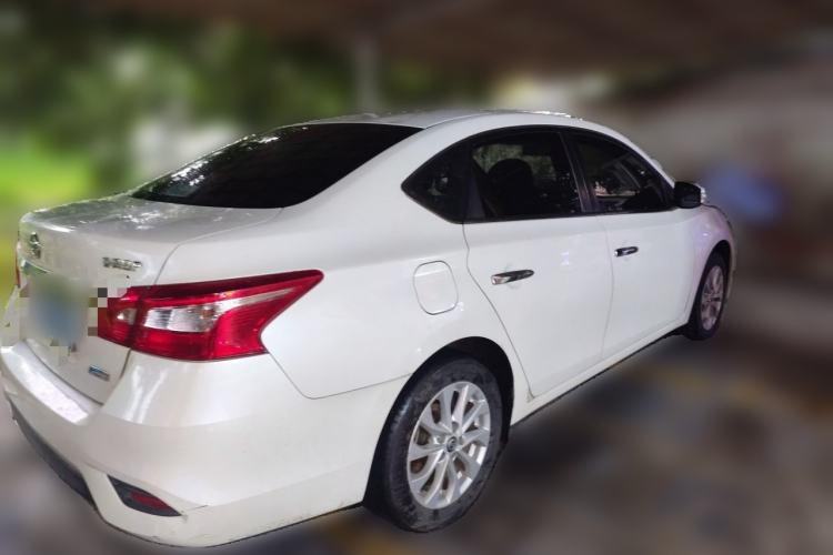 Used Nissan Sylphy 2019 1.6XV CVT Smart Connect Luxury Edition China VI Standard Rear Right 45 Deg