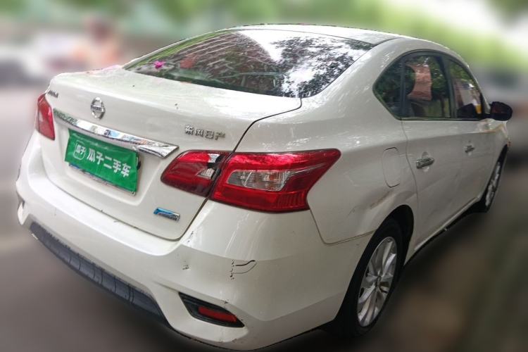 Used Nissan Sylphy 2019 1.6XV CVT Smart Connect Luxury Edition China VI Standard Rear Right 45 Deg