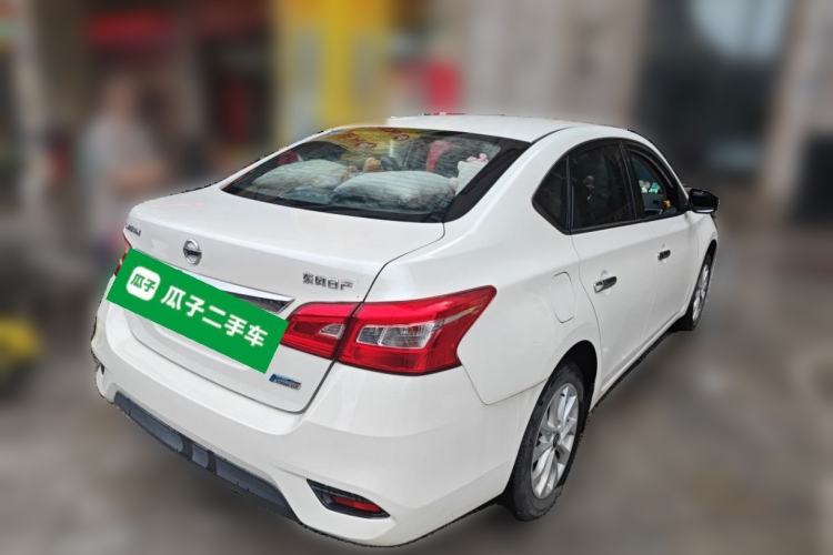 Used Nissan Sylphy 2019 1.6XV CVT Smart Connect Luxury Edition China VI Standard Rear Right 45 Deg