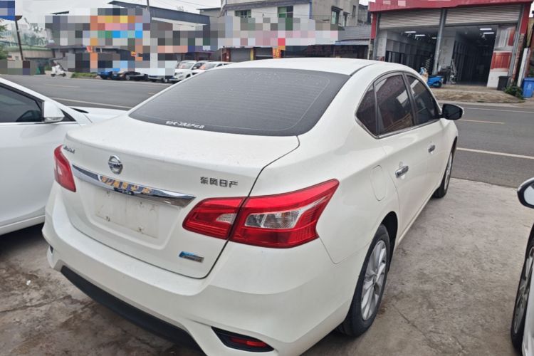 Used Nissan Sylphy 2019 1.6XV CVT Smart Connect Luxury Edition China VI Standard Rear Right 45 Deg