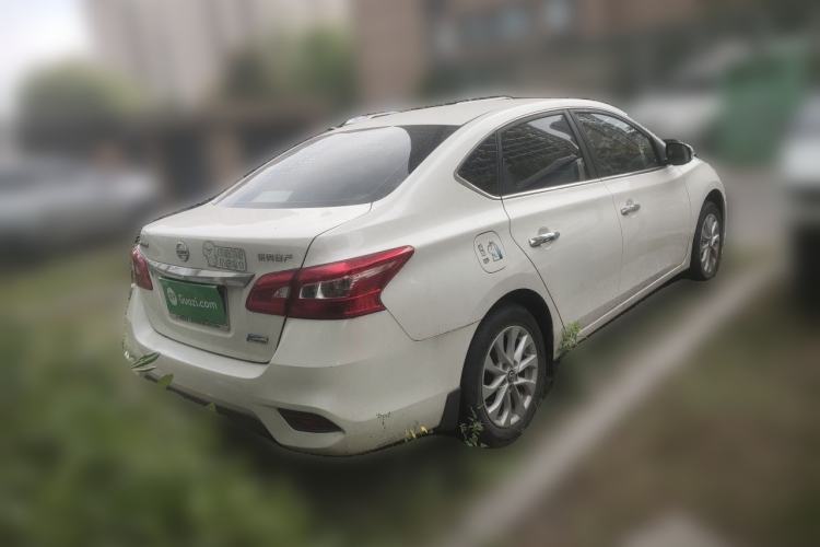 Used Nissan Sylphy 2019 1.6XV CVT Smart Connect Luxury Edition China VI Standard Rear Right 45 Deg