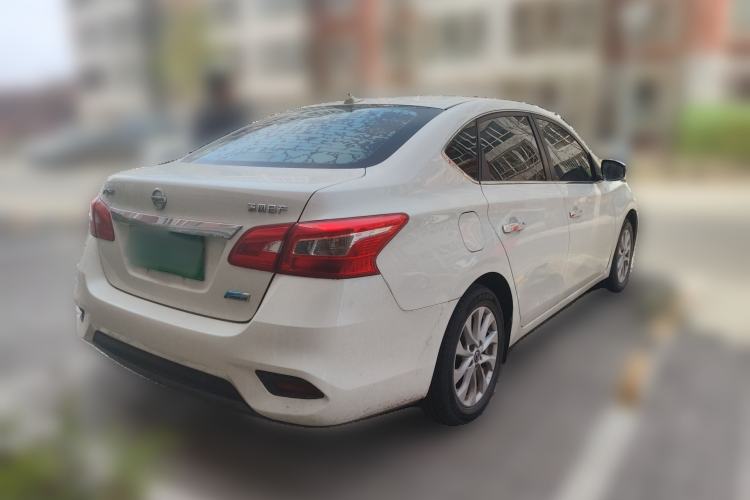 Used Nissan Sylphy 2019 1.6XV CVT Smart Connect Luxury Edition China VI Standard Rear Right 45 Deg