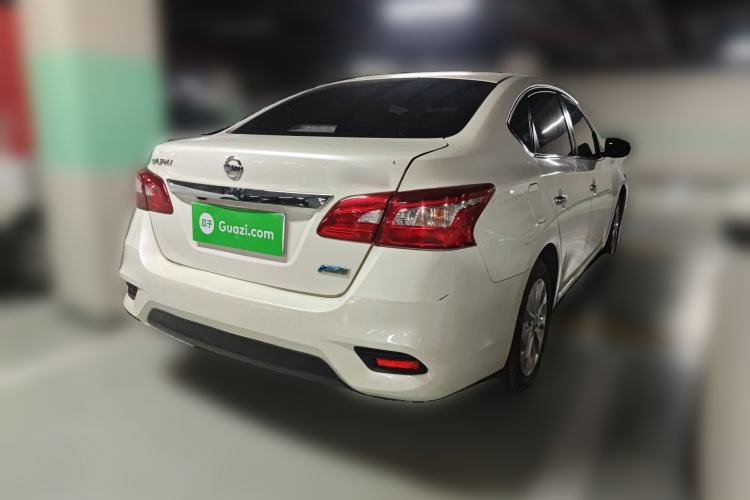Used Nissan Sylphy 2019 1.6XV CVT Smart Connect Luxury Edition China V Standard Rear Right 45 Deg