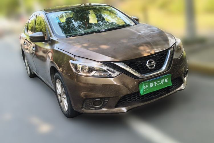 Used Nissan Sylphy 2019 1.6XV CVT Smart Connect Luxury Edition China V Standard Front Right 45 Deg