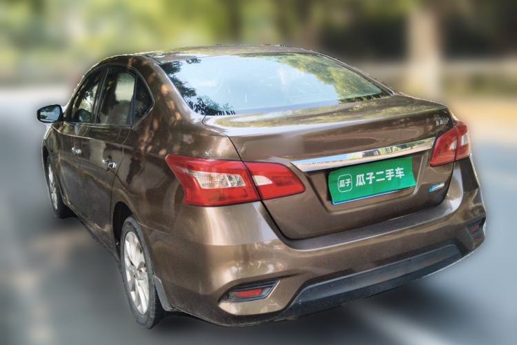 Used Nissan Sylphy 2019 1.6XV CVT Smart Connect Luxury Edition China V Standard Rear Left 45 Deg