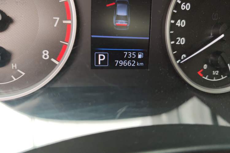 Used Nissan Sylphy 2020 1.6L XL CVT Enjoyment Edition Odometer Close Up