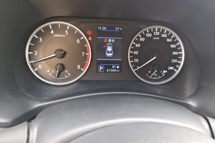 Used Nissan Sylphy 2020 Revised 1.6L XL CVT Enjoyment Edition Odometer Close Up
