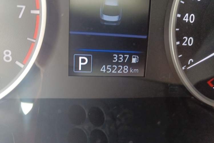 Used Nissan Sylphy 2020 Revised 1.6L XL CVT Enjoyment Edition Odometer Close Up