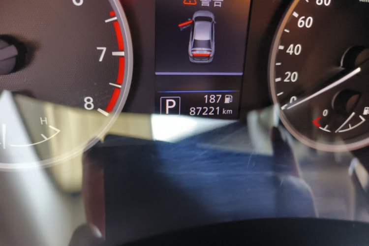 Used Nissan Sylphy 2020 1.6L XL CVT Enjoyment Edition Odometer Close Up
