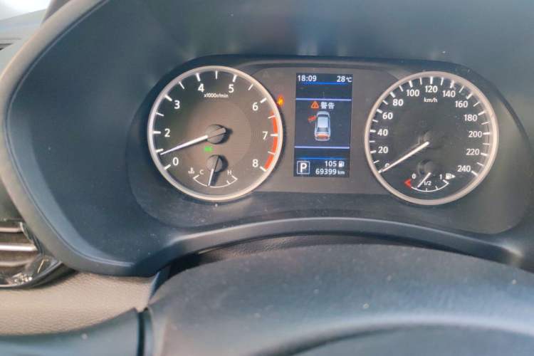 Used Nissan Sylphy 2020 Revised 1.6L XE CVT Comfort Edition Odometer Close Up