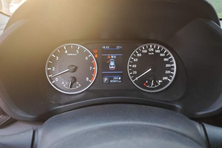 Used Nissan Sylphy 2020 1.6L XL CVT Enjoyment Edition Odometer Close Up
