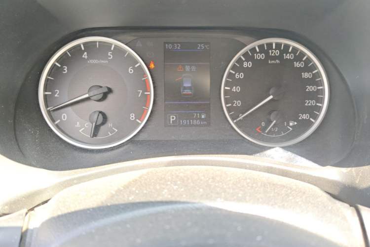 Used Nissan Sylphy 2020 Revised 1.6L XL CVT Enjoyment Edition Odometer Close Up