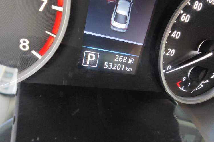 Used Nissan Sylphy 2020 Revised 1.6L XL CVT Enjoyment Edition Odometer Close Up