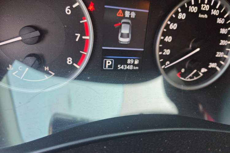 Used Nissan Sylphy 2020 Revised 1.6L XL CVT Enjoyment Edition Odometer Close Up