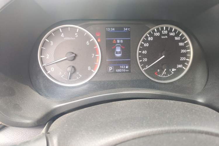 Used Nissan Sylphy 2020 1.6L XL CVT Enjoyment Edition Odometer Close Up