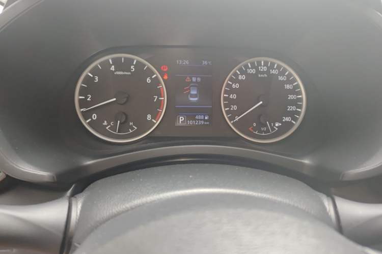 Used Nissan Sylphy 2020 Revised 1.6L XL CVT Enjoyment Edition Odometer Close Up