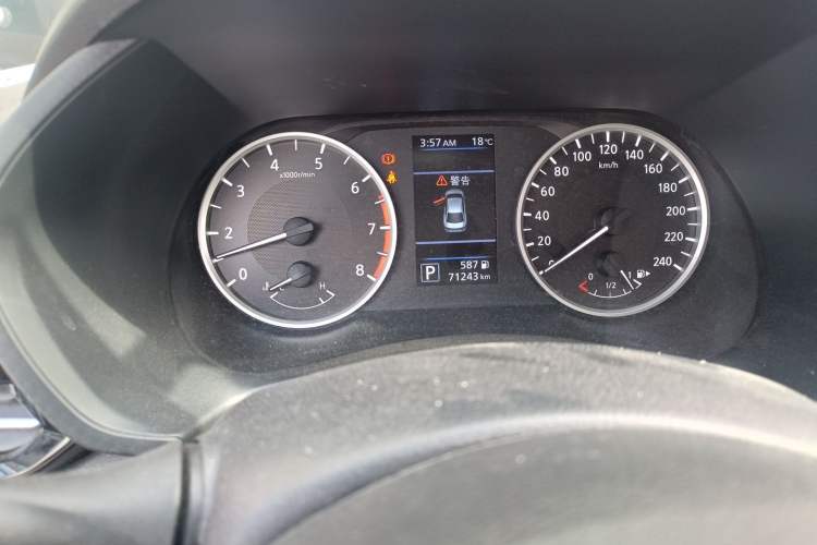 Used Nissan Sylphy 2020 Revised 1.6L XL CVT Enjoyment Edition Odometer Close Up