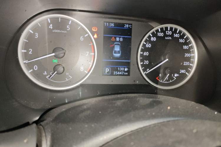 Used Nissan Sylphy 2020 1.6L XL CVT Enjoyment Edition Odometer Close Up