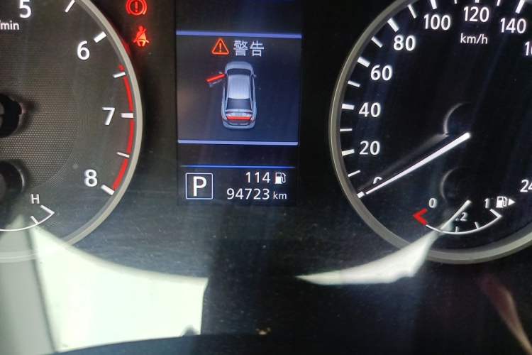 Used Nissan Sylphy 2020 Revised 1.6L XL CVT Enjoyment Edition Odometer Close Up