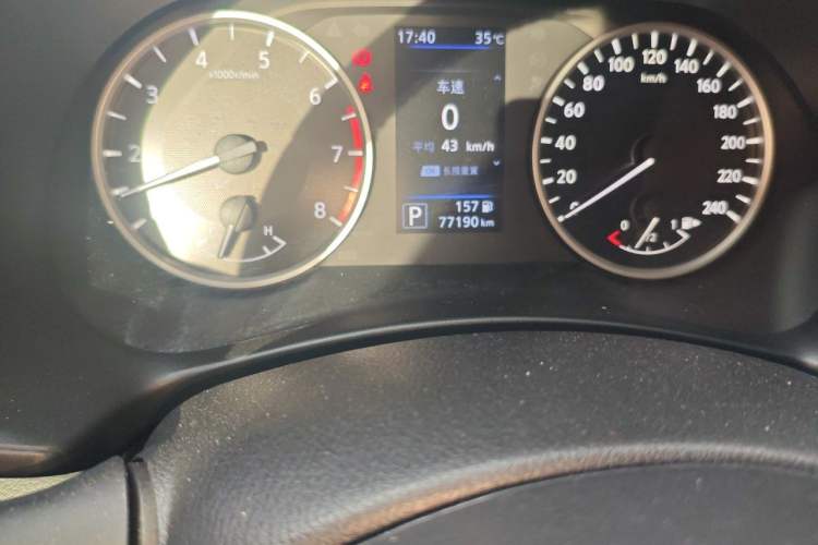 Used Nissan Sylphy 2020 1.6L XL CVT Enjoyment Edition Odometer Close Up