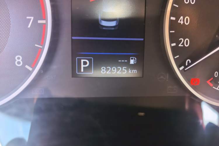 Used Nissan Sylphy 2020 Revised 1.6L XL CVT Enjoyment Edition Odometer Close Up