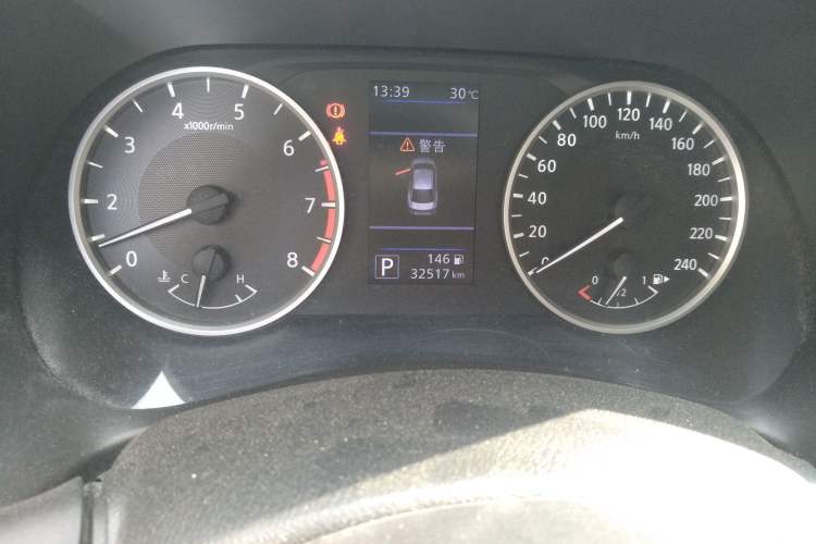 Used Nissan Sylphy 2020 1.6L XL CVT Enjoyment Edition Odometer Close Up