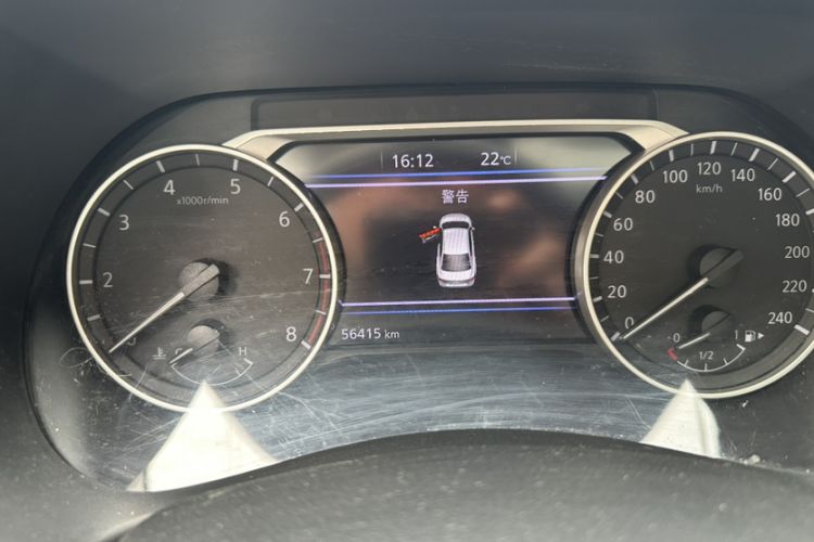Used Nissan Sylphy 2020 1.6L TOP CVT Luxury Edition Odometer Close Up