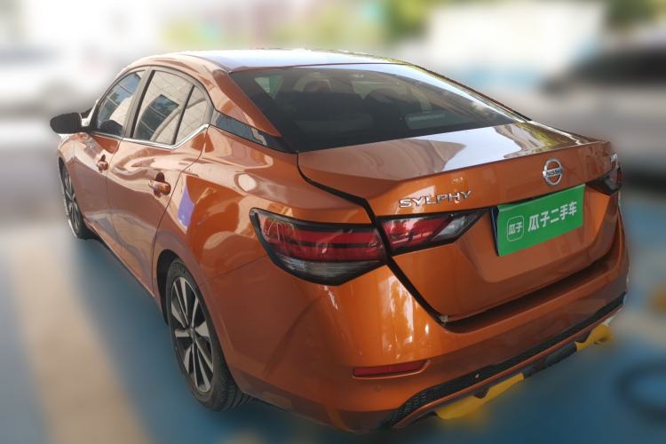Used Nissan Sylphy 2020 Revised 1.6L TOP CVT Luxury Edition Rear Left 45 Deg