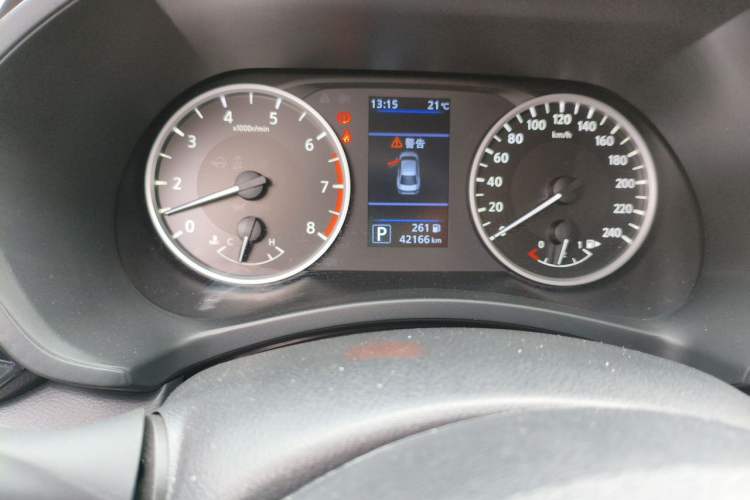 Used Nissan Sylphy 2020 1.6L XL CVT Enjoyment Edition Odometer Close Up