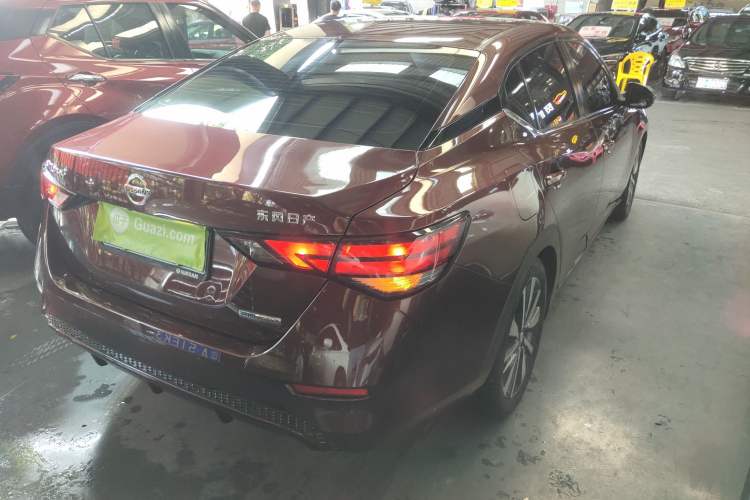 Used Nissan Sylphy 2020 Revised 1.6L TOP CVT Luxury Edition Rear Right 45 Deg