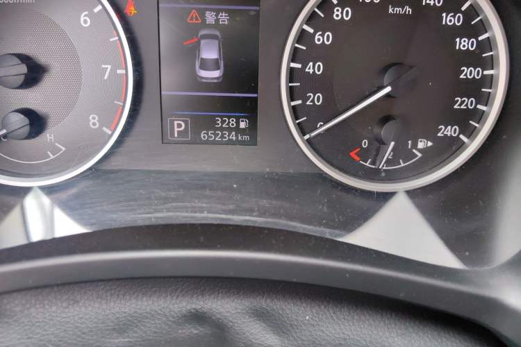 Used Nissan Sylphy 2020 1.6L XL CVT Enjoyment Edition Odometer Close Up
