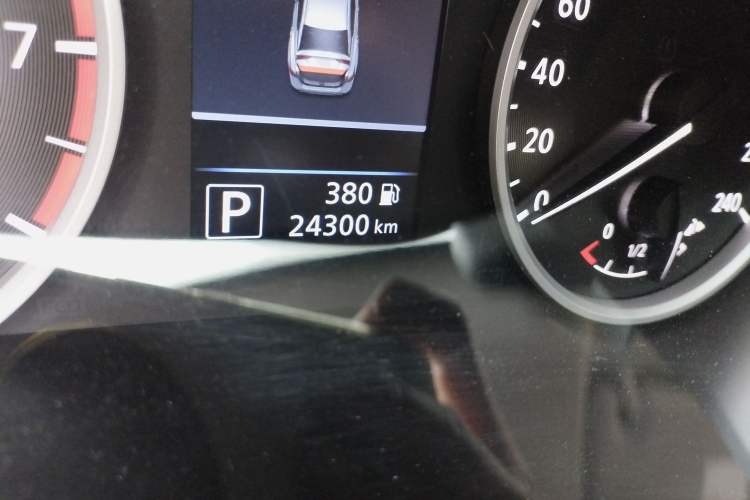 Used Nissan Sylphy 2020 Revised 1.6L XL CVT Enjoyment Edition Odometer Close Up