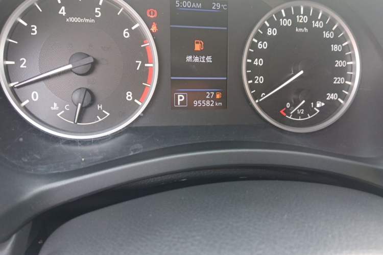 Used Nissan Sylphy 2020 1.6L XL CVT Enjoyment Edition Odometer Close Up